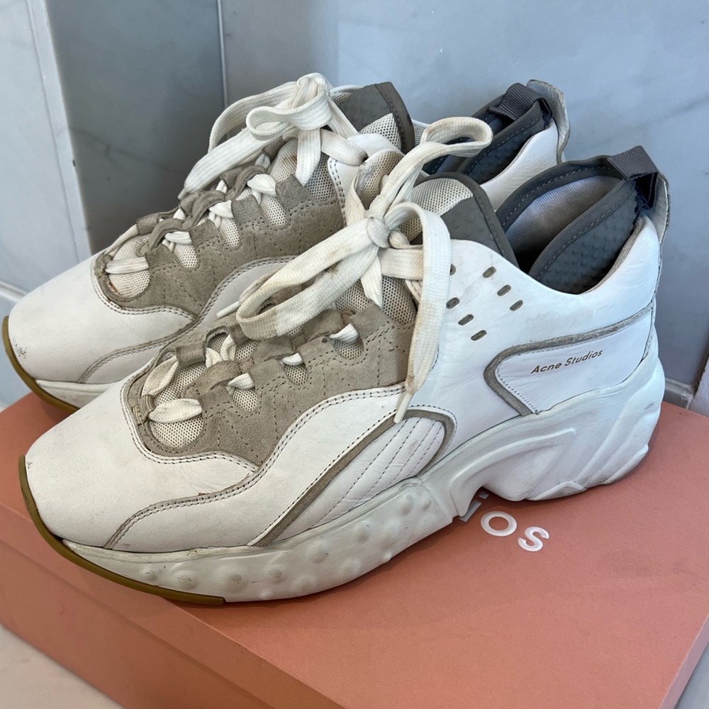 Acne studios Rockaway chunky dad sneakers $490 39